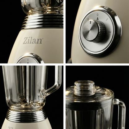 Blender zilan retro 500w prezentare caracteristici
