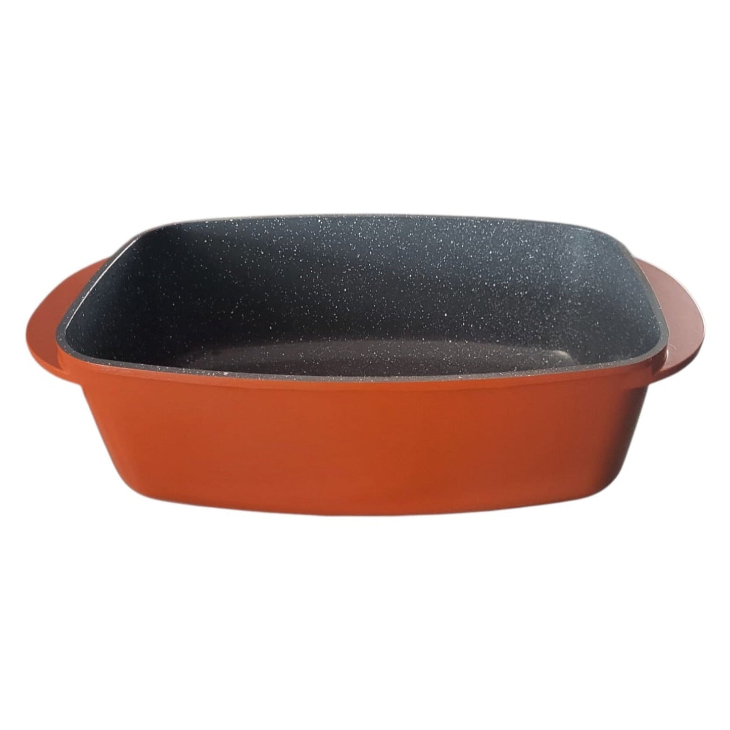 Interior ceramic marmorat al cratiței Grunberg din aluminiu, 32 cm