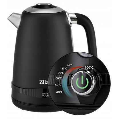 Fierbător electric Zilan ZLN1001 cu afișaj digital și reglaj temperatură 40–100°C