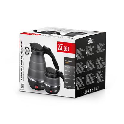 Ambalaj original fierbător electric pliabil Zilan pentru voiaj