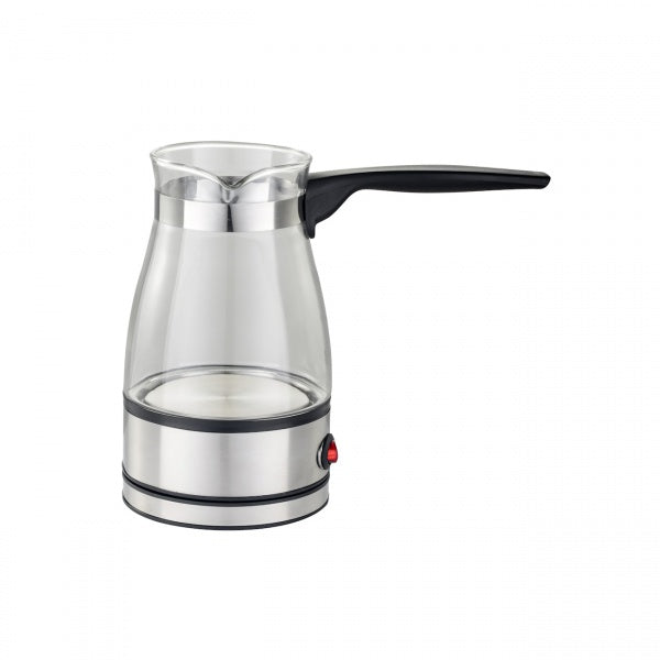 Ibric electric Zilan din sticlă transparentă, vedere frontală