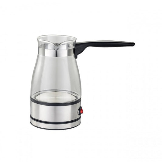 Ibric electric Zilan din sticlă transparentă, vedere frontală