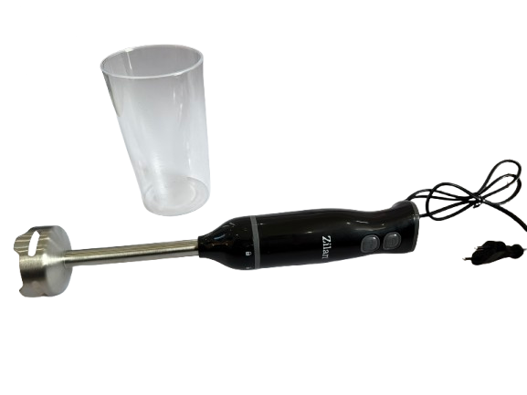 Mixer vertical Zilan 250 W cu accesorii și pahar de mixare