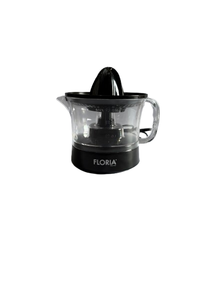 Storcător de citrice Floria electric, vedere laterală și sistem anti-picurare