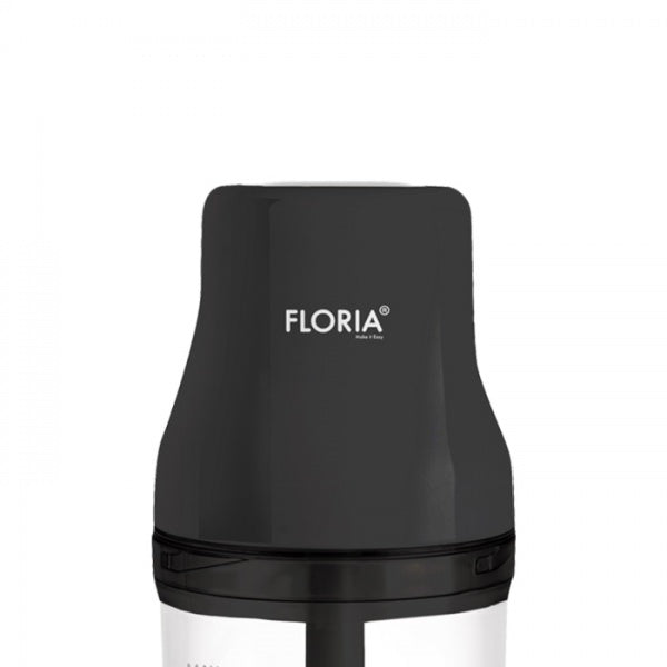 Unitate motor tocător electric Floria, design compact negru
